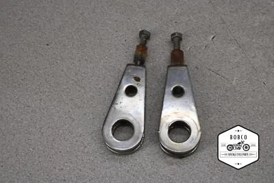 Honda CB200T 1975 CB200 T eje trasero ajustadores de cadena X2-0601.RZ Foto 1 de 4