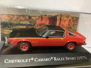 American cars CHEVROLET CAMARO RALLY SPORT 1975 1:43, die-cast, nuova in teca - Foto 1 di 4