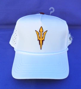 NEW ARIZONA STATE SUN DEVILS NO RIVALS SNAPBACK HAT BASEBALL CAP WHITE RARE! - Picture 1 of 14