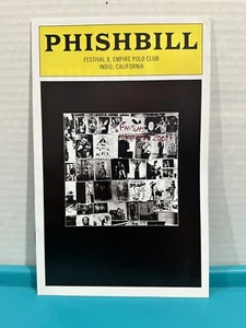 Poster Phish Exile On Main Street Rolling Stones Indio Halloween 2009 Playbill - Foto 1 di 2