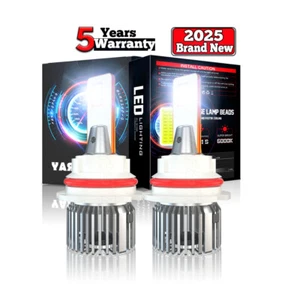 Fit Ford Ranger 1993-2000 2001-2011 9007 White LED Headlight High/Low Bulbs 2pcs - Picture 1 of 19