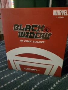 Loot Crate DX Black Widow 3d Comic Aufsteller Marvel Natasha Romanoff Lootcrate - Bild 1 von 2