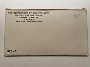 1972 United States Mint P&D Uncirculated Set - Picture 1 of 5