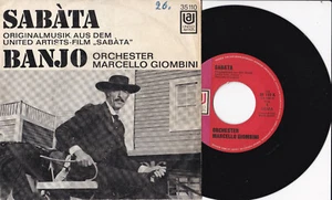 Orchester Marcello Giombini -Sabàta / Banjo- 7" 45 Soundtrack OST - Imagen 1 de 1