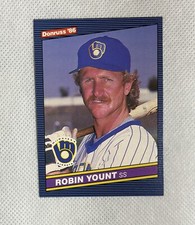 1986 Donruss Robin Yount #48 Baseball Card Milwaukee Brewers HOF