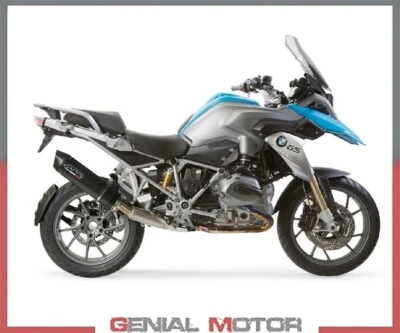 Terminale di Scarico GPR FURORE NERO Omolog BMW R 1200 GS / ADVENTURE 2013 2016 - Immagine 1 di 4