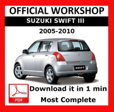 Suzuki swift service manual free download