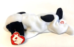 Ty Beanie Babies Spot The Dog 3rd/2nd Generation Tush Tag Fluffy - Picture 1 of 8