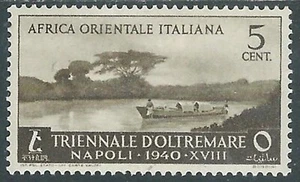 1940 AFRICA ORIENTALE ITALIANA TRIENNALE OLTREMARE 5 CENT MH * - I39-10 - Picture 1 of 1