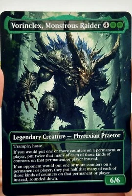 Vorinclex, Monstrous Raider Proxy Card with Custom designed art - Photo 1/2