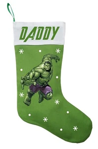 Hulk Christmas Stocking, Hulk Stocking, The Incredible Hulk Christmas Gift - Picture 1 of 6