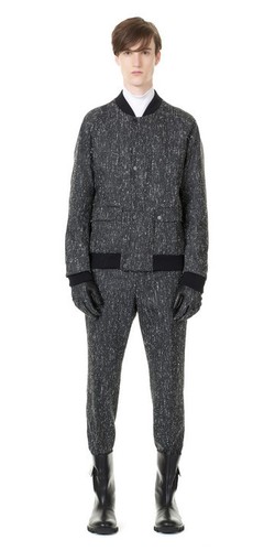 GIACCA ORSACCHIOTTO BALENCIAGA GIACCA UOMO NUOVA CON ETICHETTE TAGLIA 48 MOTIVO PIOMBO