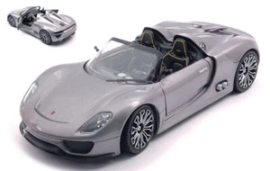 Welly PORSCHE 918 SPYDER HYBRID 2013 SILVER 1:24 - Imagen 1 de 1