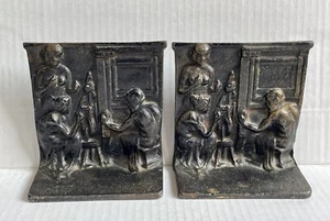 2er Set schwere Buchstützen Metallguss ägyptisch zur Dekoration - Bild 1 von 8