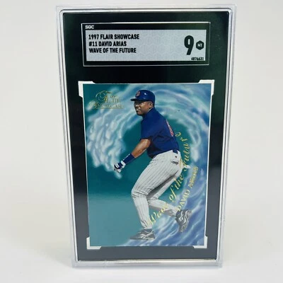 1997 年 Flair Showcase Wave of the Future 11 David Ortiz Arias SCG 9 完好 — 第 1/2 张图片