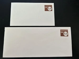 US Stamps SC# U591 Non-profit 5.9c stamped envelopes 6 3/4" & #10 MNH 1982 - Picture 1 of 2