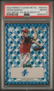 2022 Perfect Game AUTO Blue Mojo 1/1 AIDAN KEENAN Stanford Cardinal PSA 8 - Bild 1 von 2