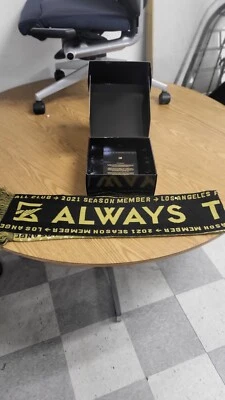 LAFC (Los Angeles Football Club)  Official Members Scarf & Pin Set. - Image 1 of 4