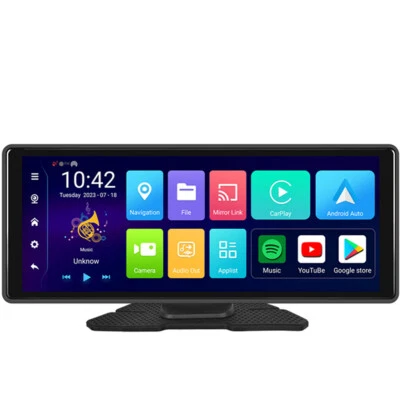 Pantalla táctil GPS estéreo para radio de coche de 10,26 pulgadas para Carplay Android automático Bluetooth FM Foto 1 de 4