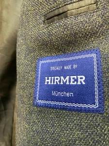 Chaqueta Blazer Hombre HIRMER Caqui Verde Lana Talla 102 EU52 UK42 - Imagen 1 de 6