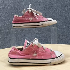 Converse Schuhe Kinder 9 Chuck Taylor One Star Sneaker 703652FT Rosa Stoff - Bild 1 von 11