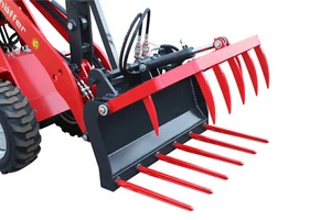 Krokodilgebiss Silozange Krokodilzange 100 cm für Hoflader Schäffer SHW Aufnahme - Bild 1 von 8