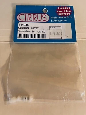 Cirrus CS-4.9 Servo Gear Set 444945 - Image 1 of 2