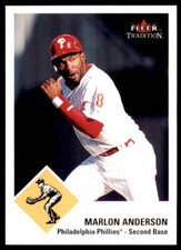 2003 Fleer Tradition Marlon Anderson Philadelphia Phillies #93