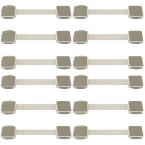 4 Pack Kühlschrankschloss Für Kinder Verstellbare Kindersicherung - Bild 1 von 12