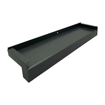 GUTMANN Aluminium Fensterbank Anthrazit RAL7016 Außen 50-210 mm inkl. Alu Putz-Abschluss