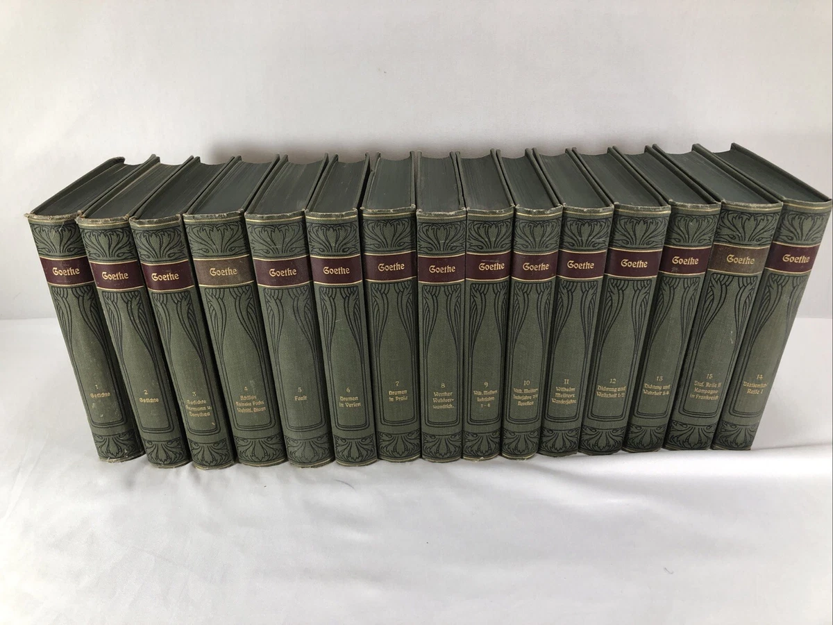 Antiquarian & Collectible Johann Wolfgang von Goethe Books in