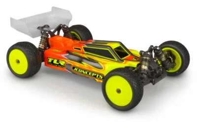 JConcepts TLR 22X-4 "F2" Body w/S-Type Wing (Clear) (JCO0414) - Image 1 of 2