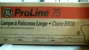 Proline 75 24785 Clear BR38 Floodlight, Lot of 2, FREE SHIPPING - Picture 1 of 3
