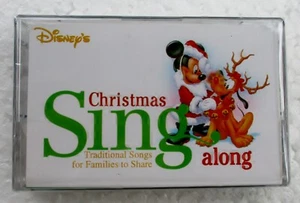 Disney's Christmas Sing Along Rare Malaysia Cassette Brand New Sealed - Picture 1 of 3