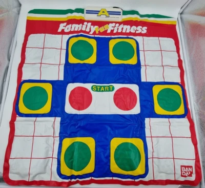 Family Fun Fitness Mat Athletic World Nintendo NES - Photo 1/4