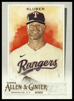2020 Topps Allen & Ginter #251 Corey Kluber - Image 1 of 2