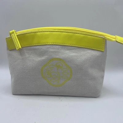 NEW SHISEIDO Zippered Makeup Pouch Cosmetic Bag Made w/ Recycled Material 5.5x9” - Image 1 of 4