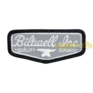 Flicken Biltwell Modell Shield Größe 3 " Grey - Black - White - Bild 1 von 1