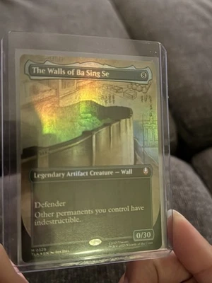 The Walls of Ba Sing Se (Borderless) (Foil NM) MTG Avatar: The Last Airbender - Image 1 of 3