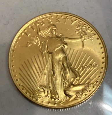 Moneda American Gold Eagle 1999 1/2 oz BU Foto 1 de 2