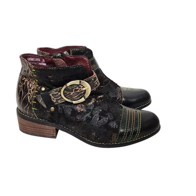 L'ARTISTE Spring Step Georgiana Zapatos Mujer 5 35 Negro Multi Botines Artísticos Foto 1 de 4