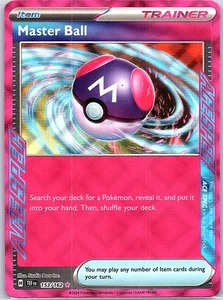 Master Ball 153/162 SV05: Temporal Forces - Pokemon Card - NM - Picture 1 of 2