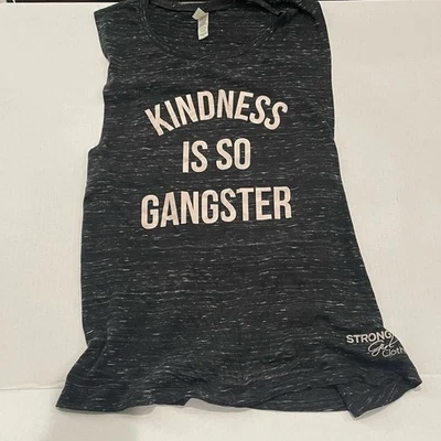 Camiseta sin mangas Kindness is So Gangster pequeña para mujer Foto 1 de 4