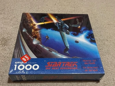 Rompecabezas Springbok Star Trek The Next Generation 1000 piezas hogar de Qo'NoS nuevo sellado Foto 1 de 4