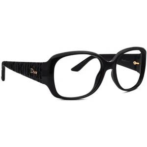 Christian Dior Sunglasses Frame Only Frisson 2 BILHA Black Italy 56 mm - Picture 1 of 6