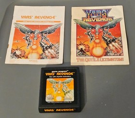 Yars' Revenge +Manual +Comic Atari 2600/7800/2600+/7800+ TESTED WORKS