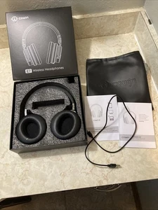 Cowin E7 ANC Wireless Headphones In Box With Carry Case Instructions - Picture 1 of 15