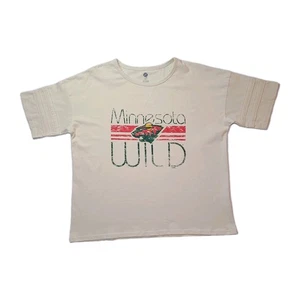 Minnesota Wild Hockey T Shirt Size Womens L Large NHL Fan Gear Free Shipping NWT - Picture 1 of 7