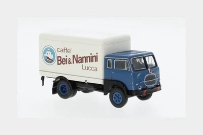 1:87 BREKINA PLAST Fiat 642 Truck Cassonato Caffe Bei & Nannini 1962 BRE58614 - Immagine 1 di 2