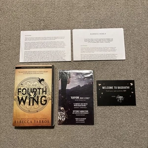 Fourth Wing Proof Arc First Edition 2023 Rebecca Yarros Advance Reader Copy - Picture 1 of 10